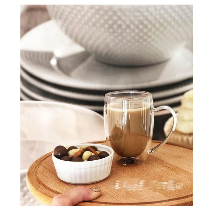 Double Wall Insulated Cup With Handle – 250ml / 350ml / 450ml